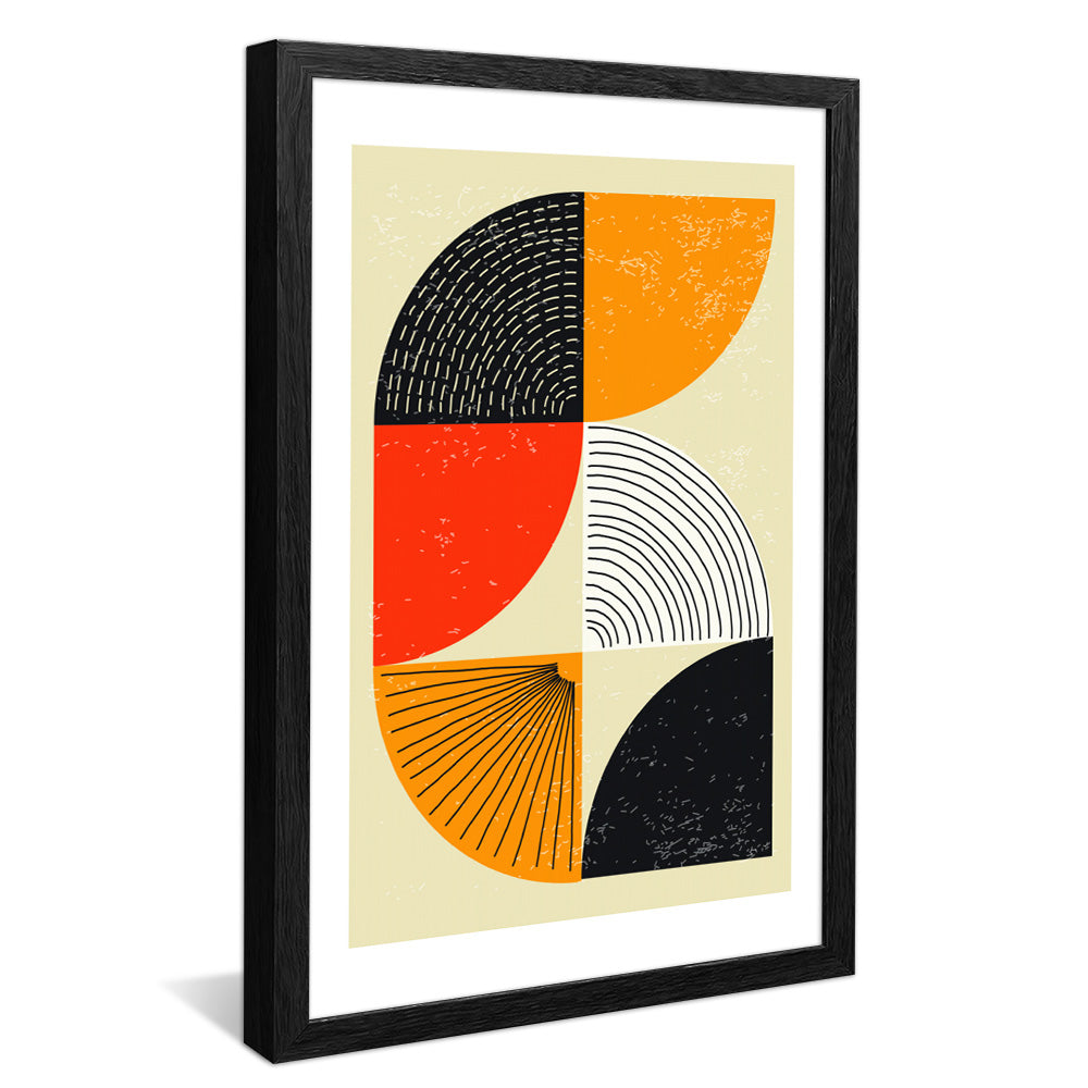 Bauhaus Geometric V2390 Canvas