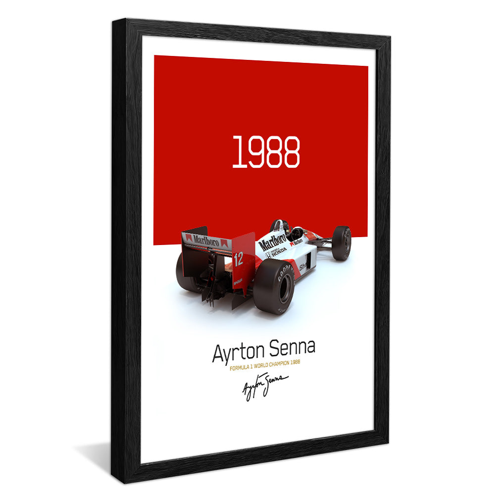 Senna McLaren 1988 V2433 Canvas