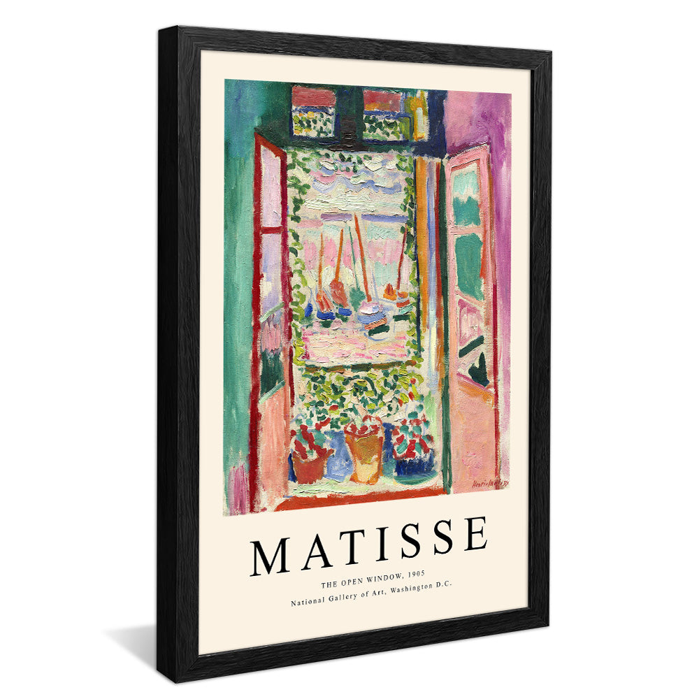 Henri Matisse The Open Window V2420 Canvas