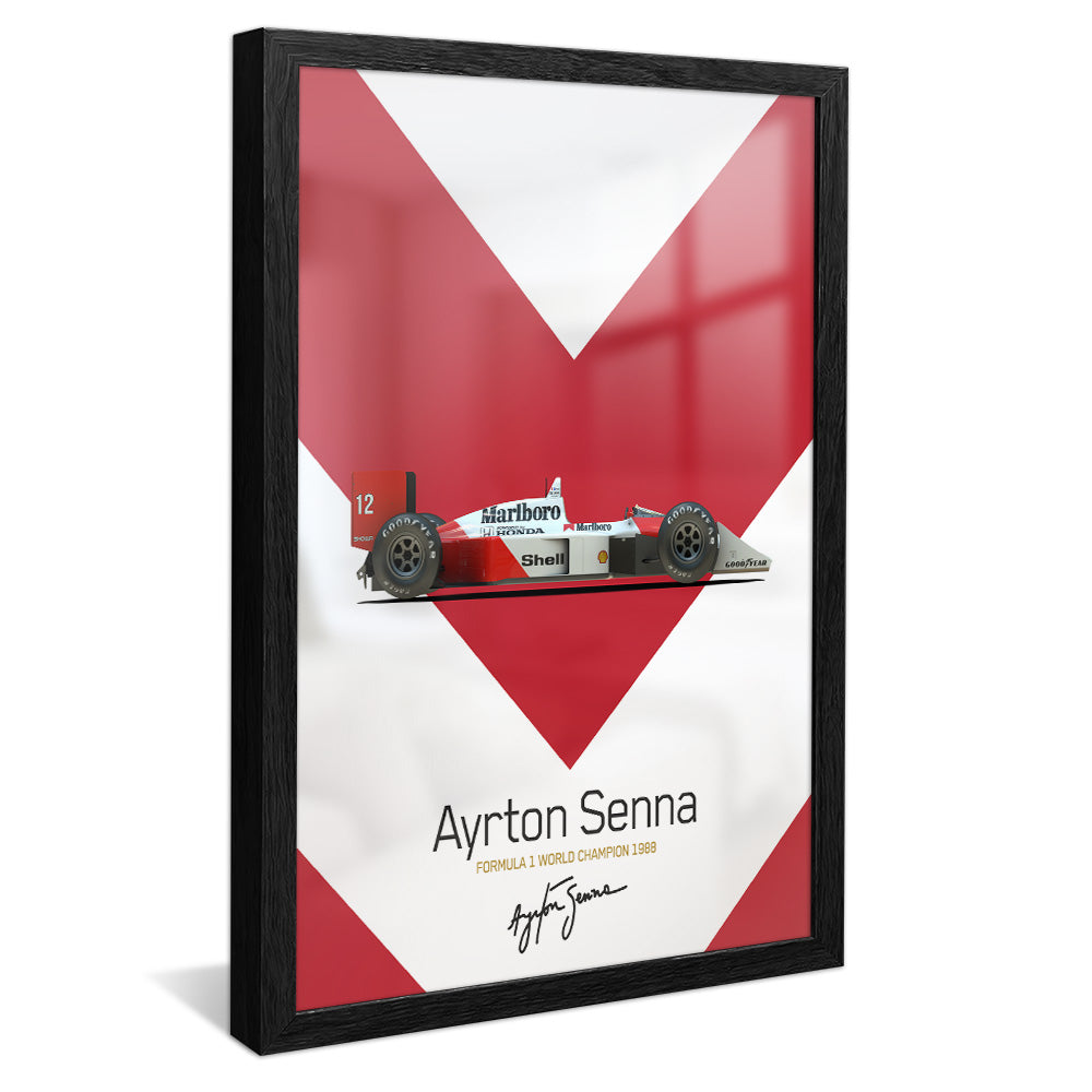 Senna McLaren V2 V2434 Canvas