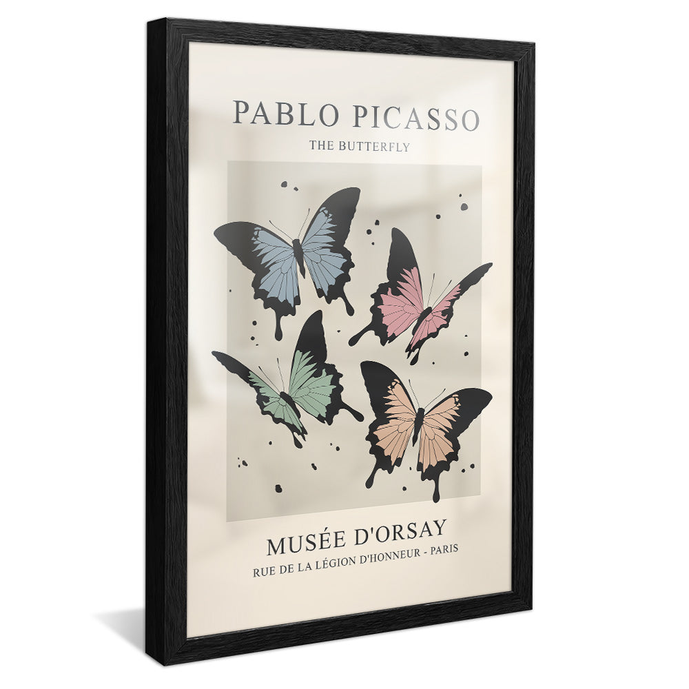 Picasso The Butterfly V2395 Canvas