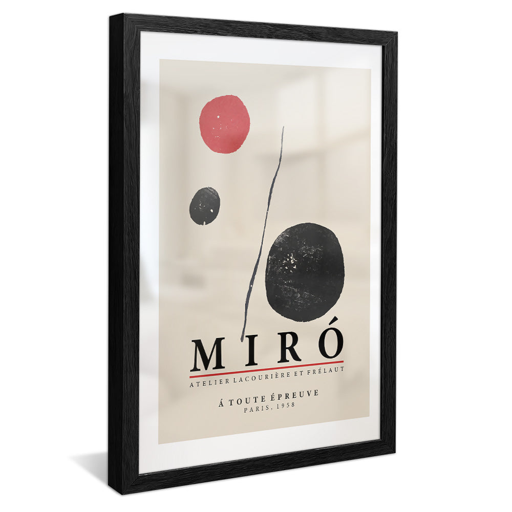 Joan Miro Á Toute Épreuve V2404 Canvas