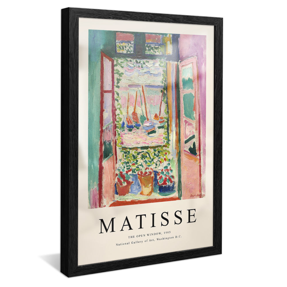 Henri Matisse The Open Window V2420 Canvas