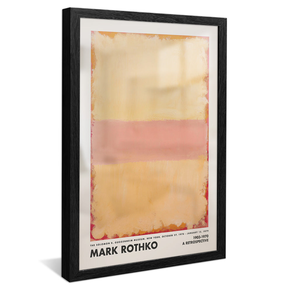 Mark Rothko Yellow, Pink, and Orange V2435 Canvas