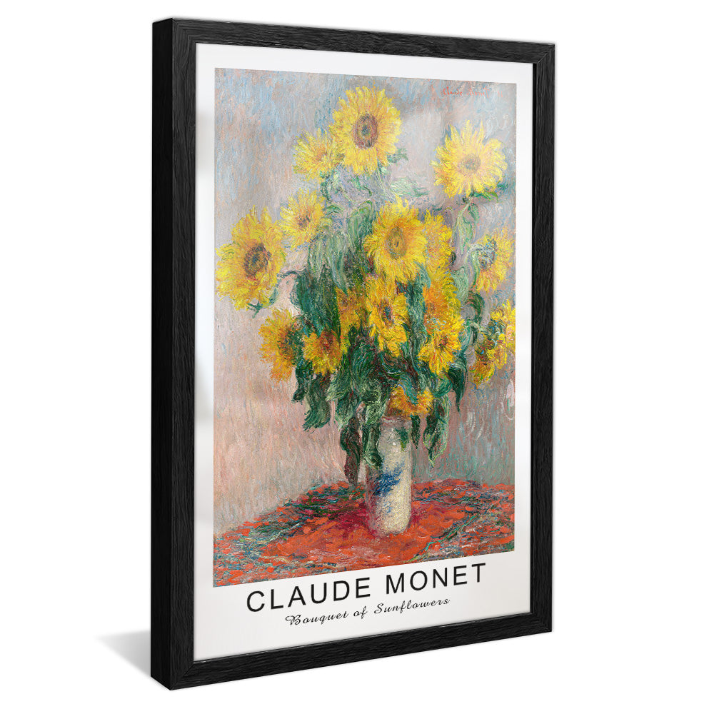 Claude Monet Bouquet of Sunflowers V2465 Canvas