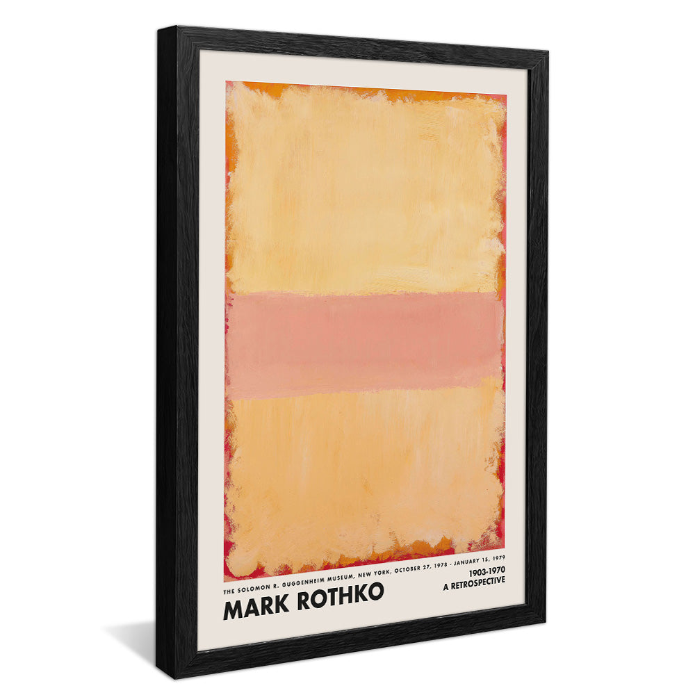 Mark Rothko Yellow, Pink, and Orange V2435 Canvas