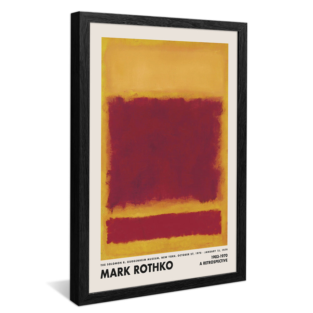 Mark Rothko Yellow and Red V2431 Canvas