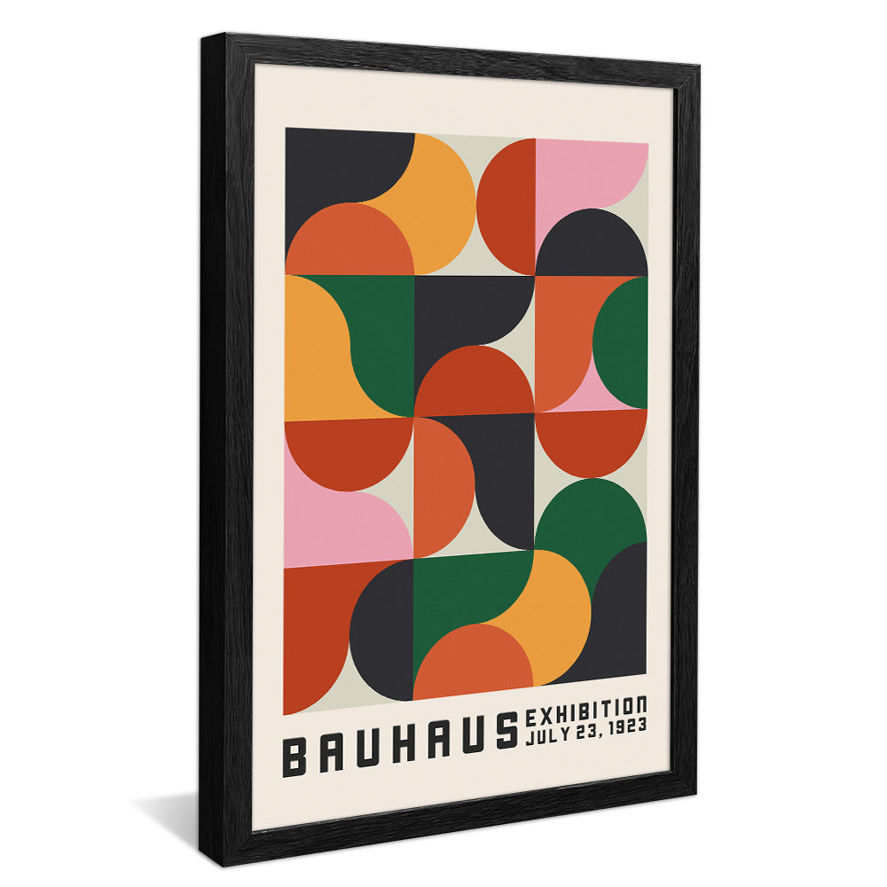 Bauhaus Patterns V446 Canvas