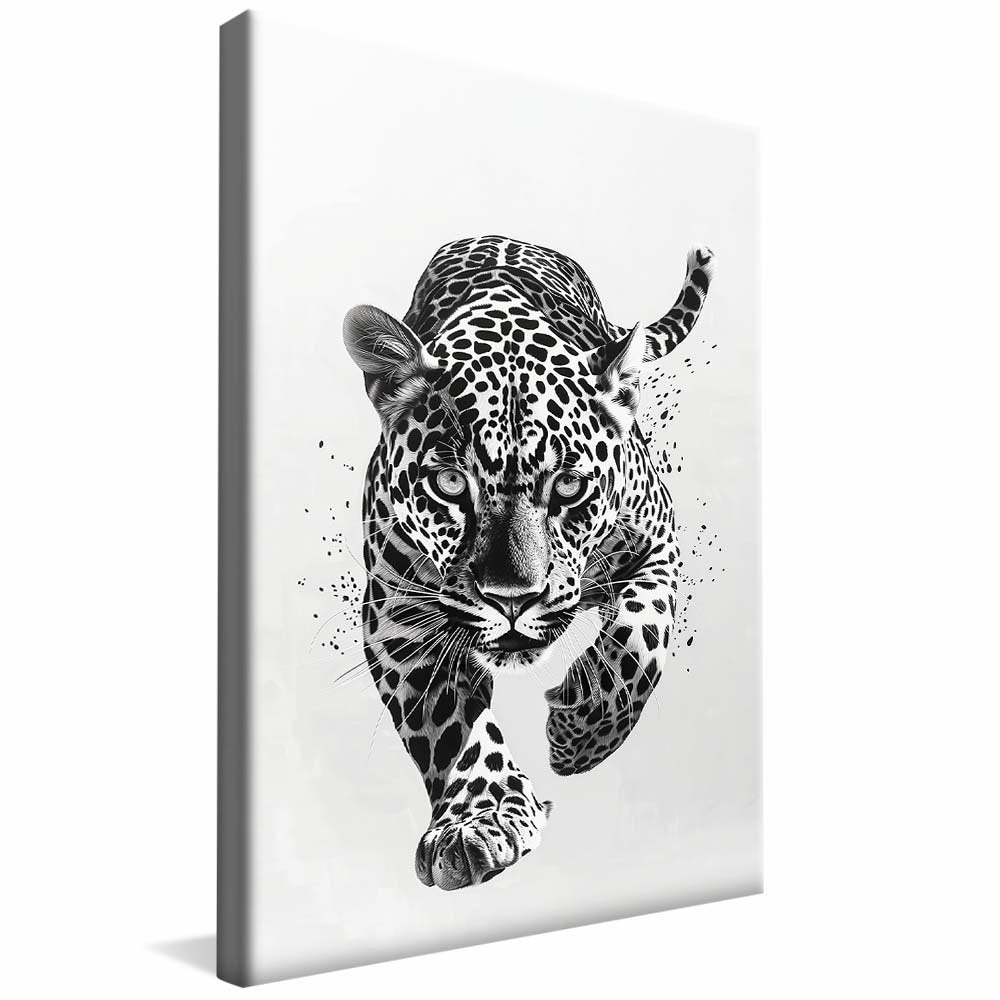 Painted Lion Canvas