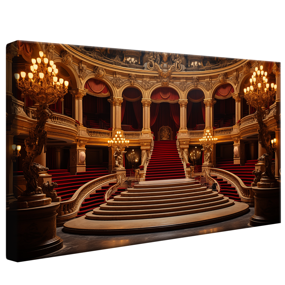 Palace Interior V921 Canvas