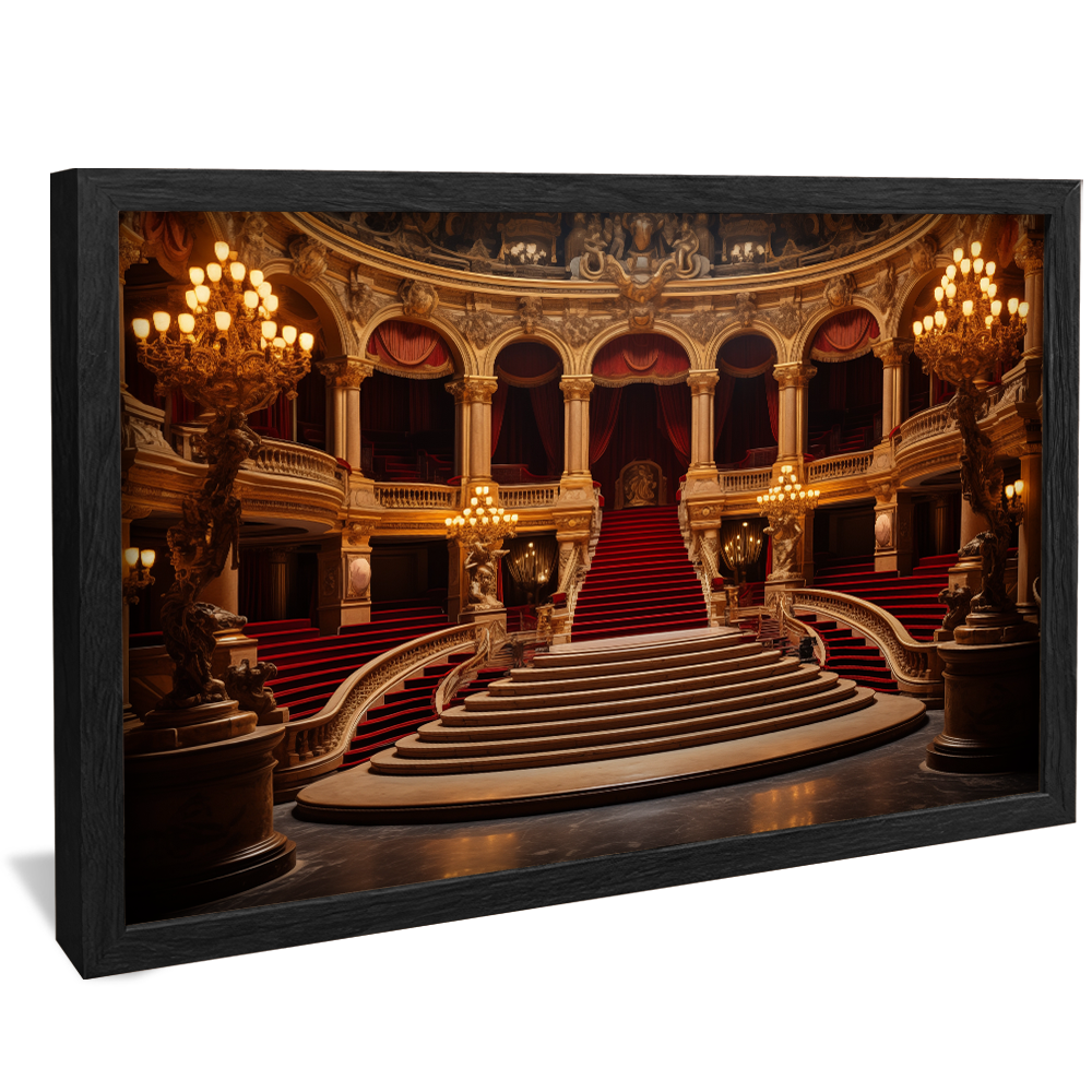 Palace Interior V921 Canvas