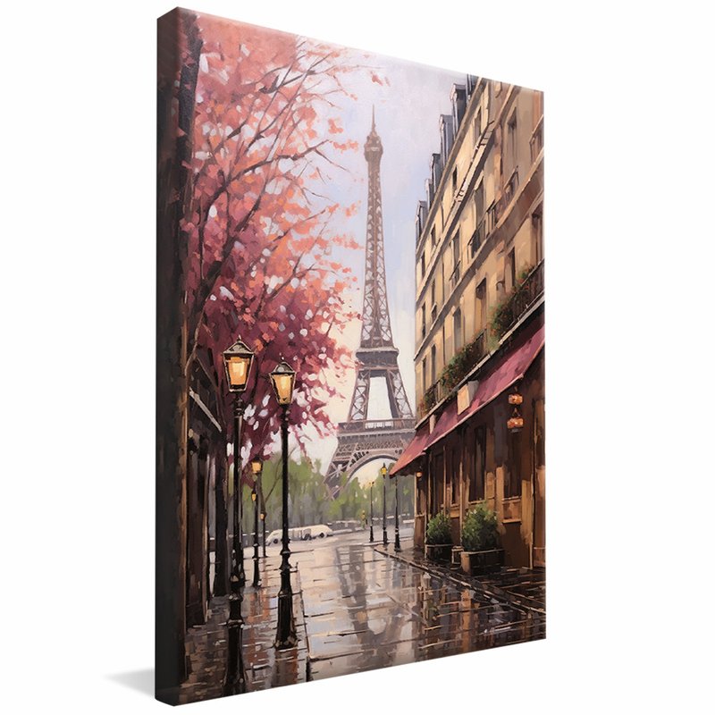 Paris Paine Painting V22 Canvas