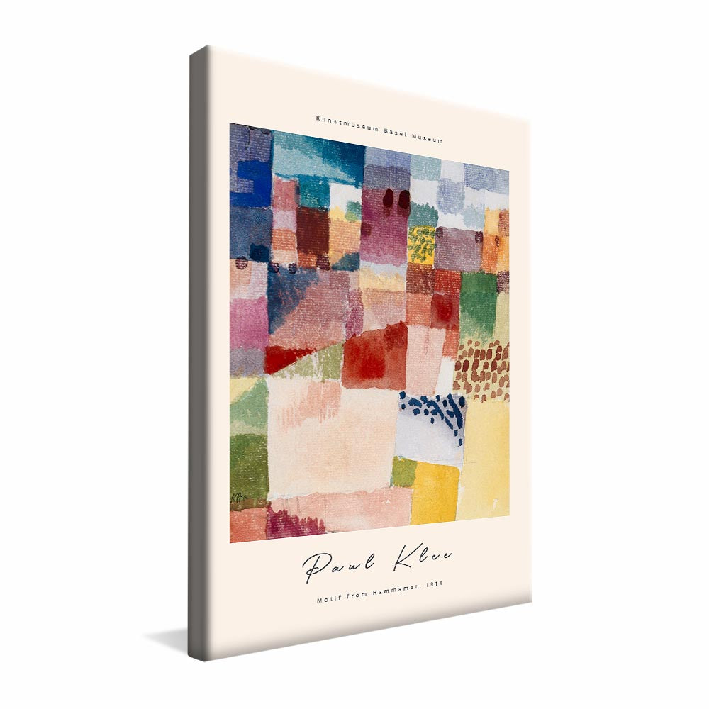 Paul Klee Motif de Mammamet V2367 Canvas