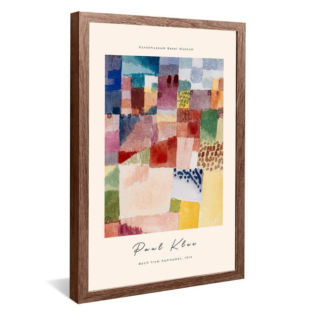 Paul Klee Motif de Mammamet V2367 Canvas
