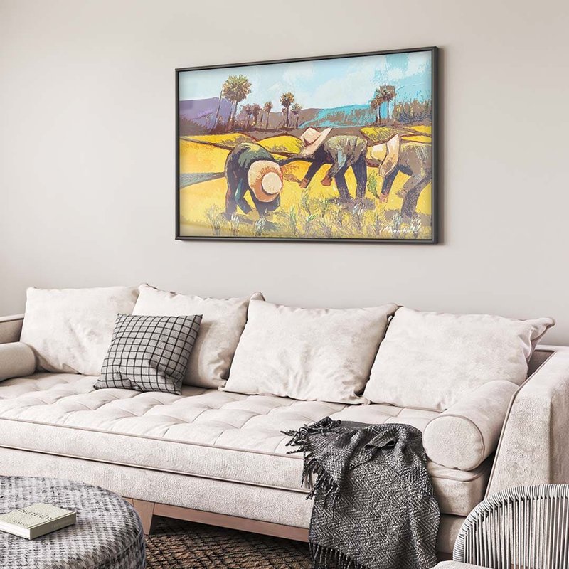 Peasants V1724 Canvas