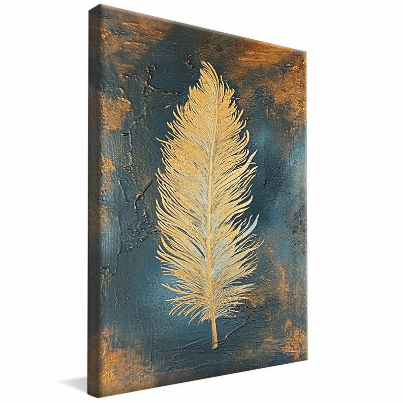 Feather Painting V1093 Canvas