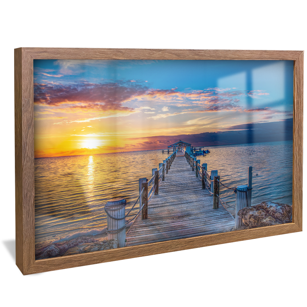 Pier on the Beach Canvas V1034