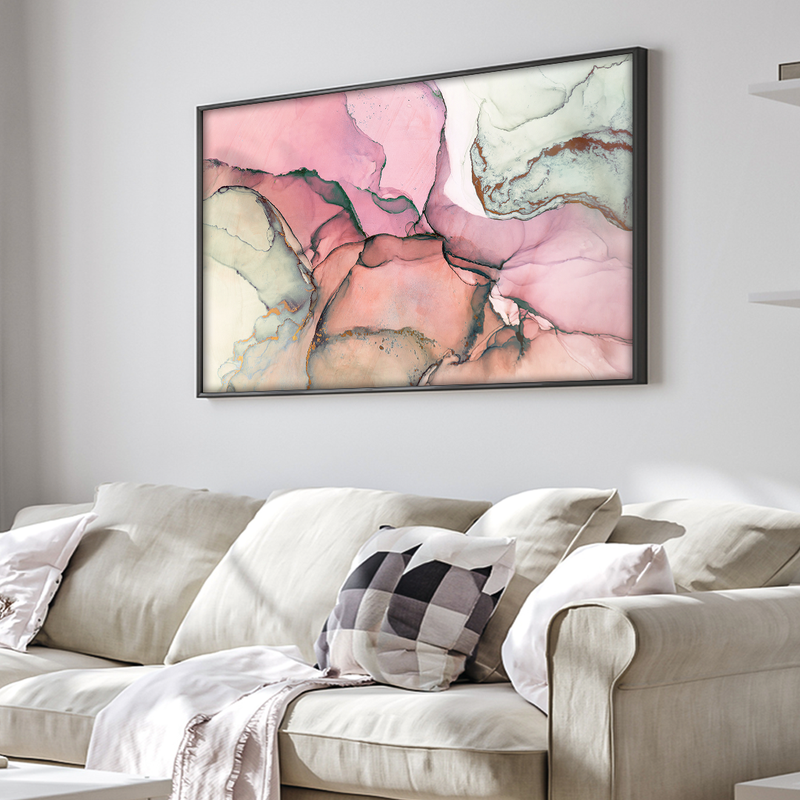 Pink Marble V1597 Canvas