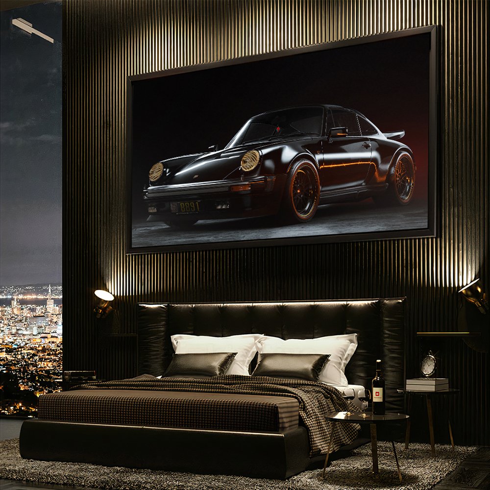 Porsche 911 Turbo 3D Canvas