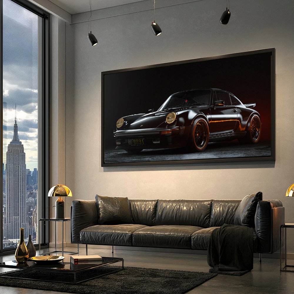 Porsche 911 Turbo 3D Canvas