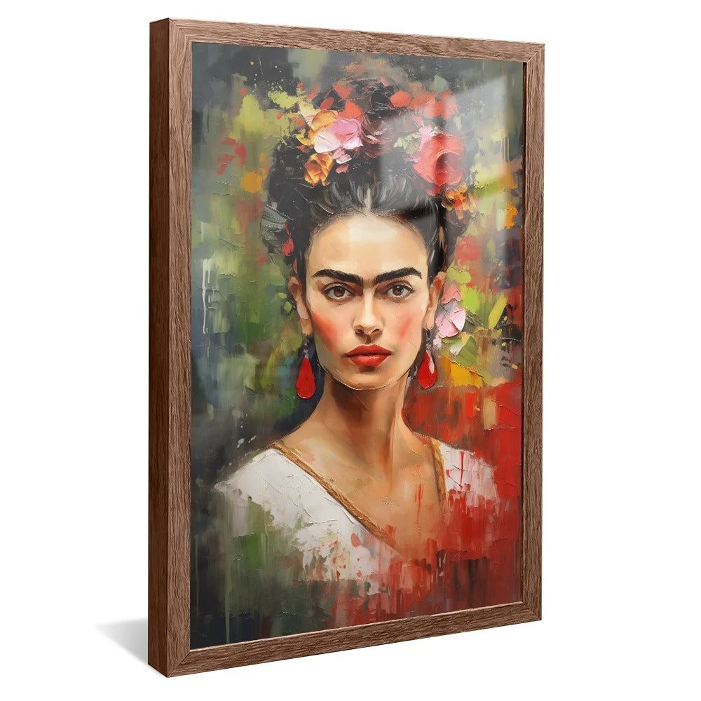 Portrait Frida Kahlo Canvas V769