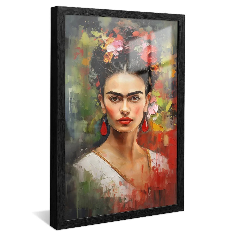 Portrait Frida Kahlo Canvas V769