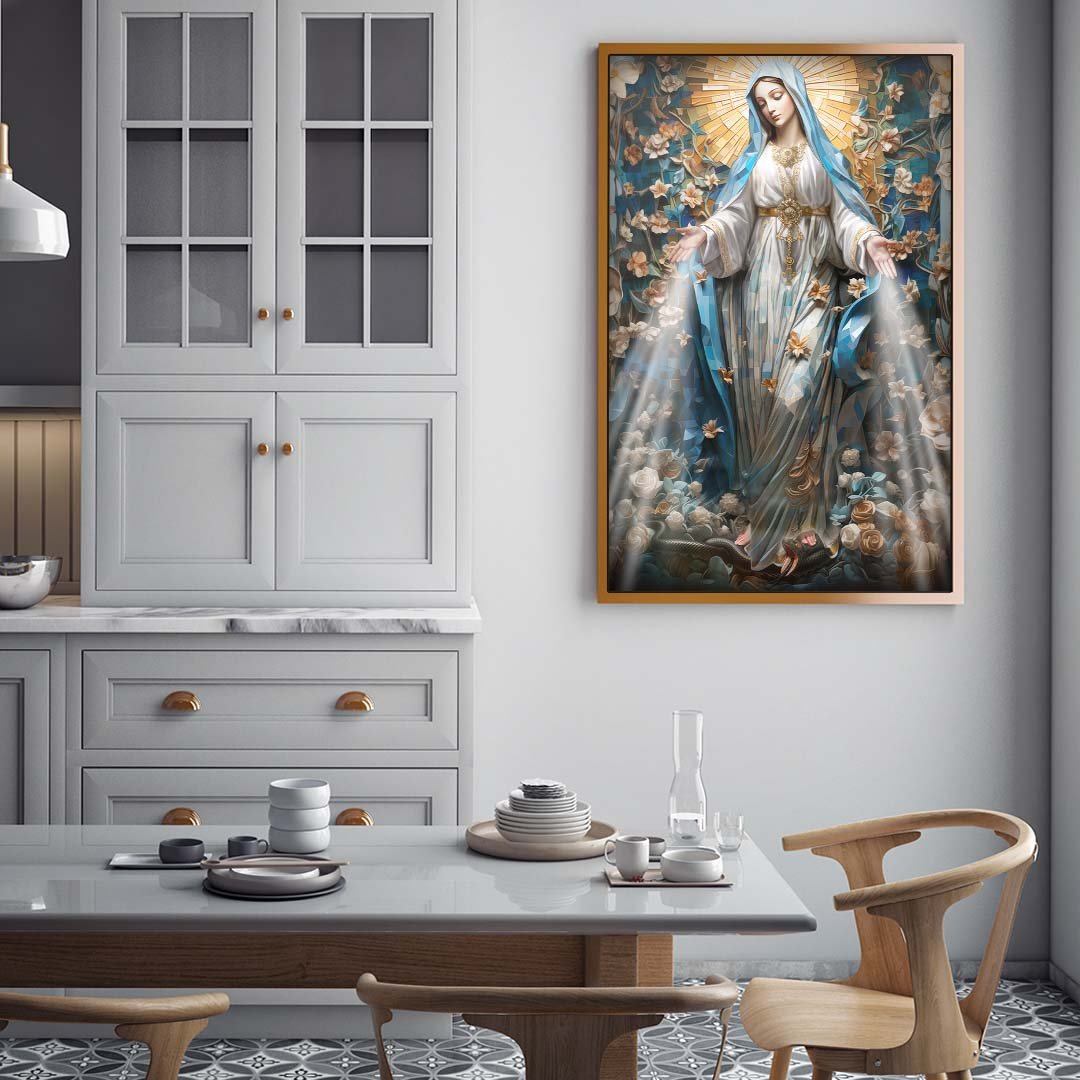 Portrait of Our Lady of Grace Canvas