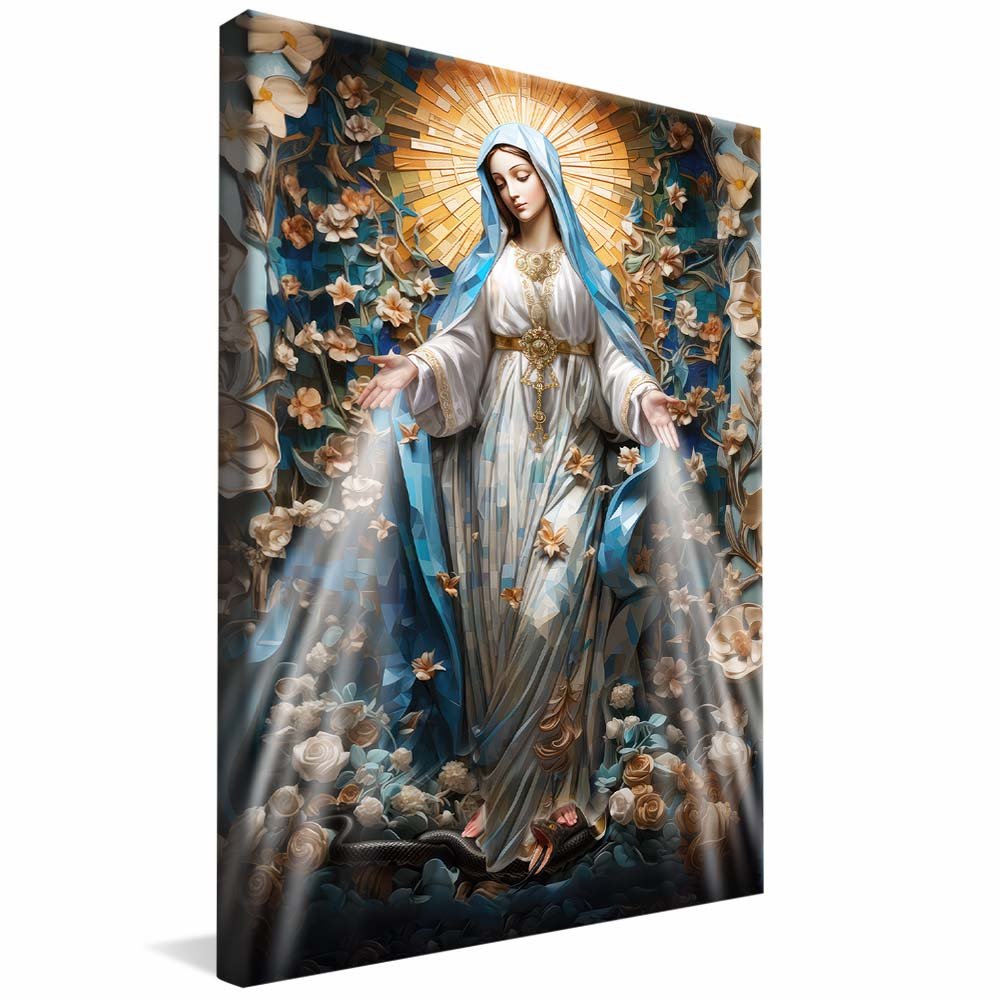 Portrait of Our Lady of Grace Canvas