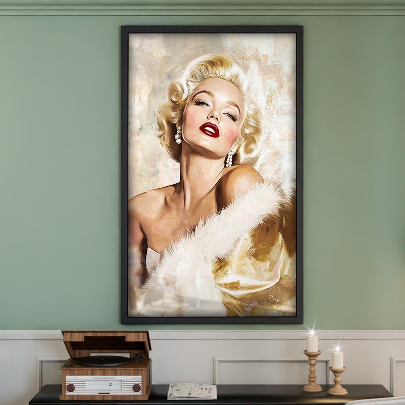 Poster Marilyn Monroe V2043 Canvas