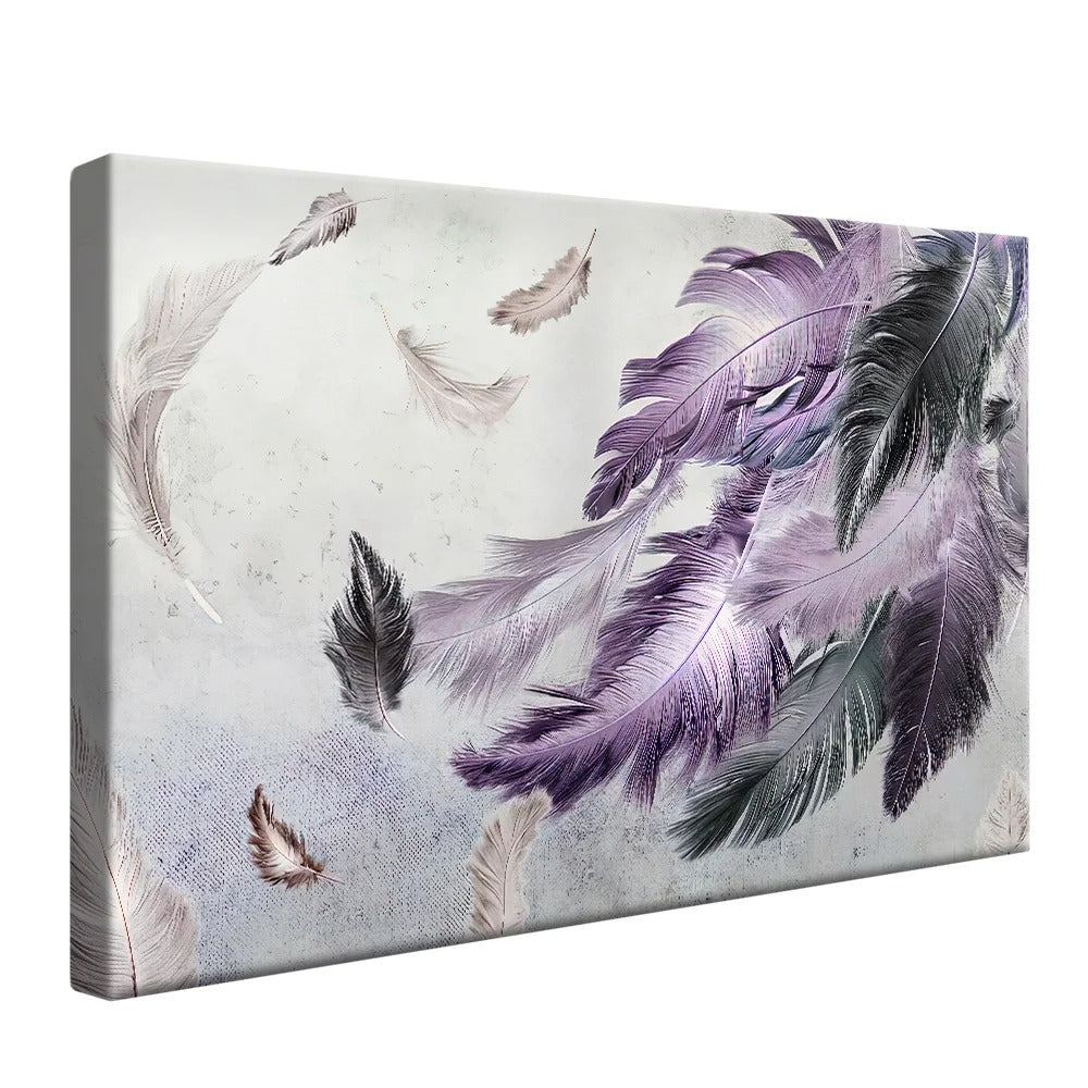 Purple Leaves Canvas