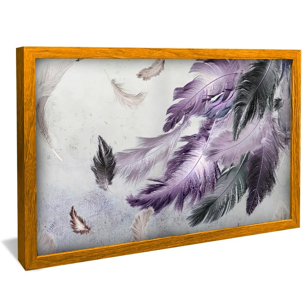 Purple Leaves Canvas