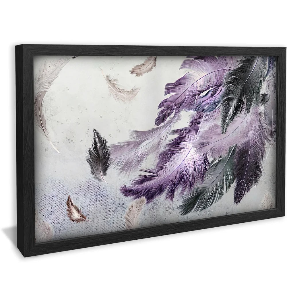 Purple Leaves Canvas