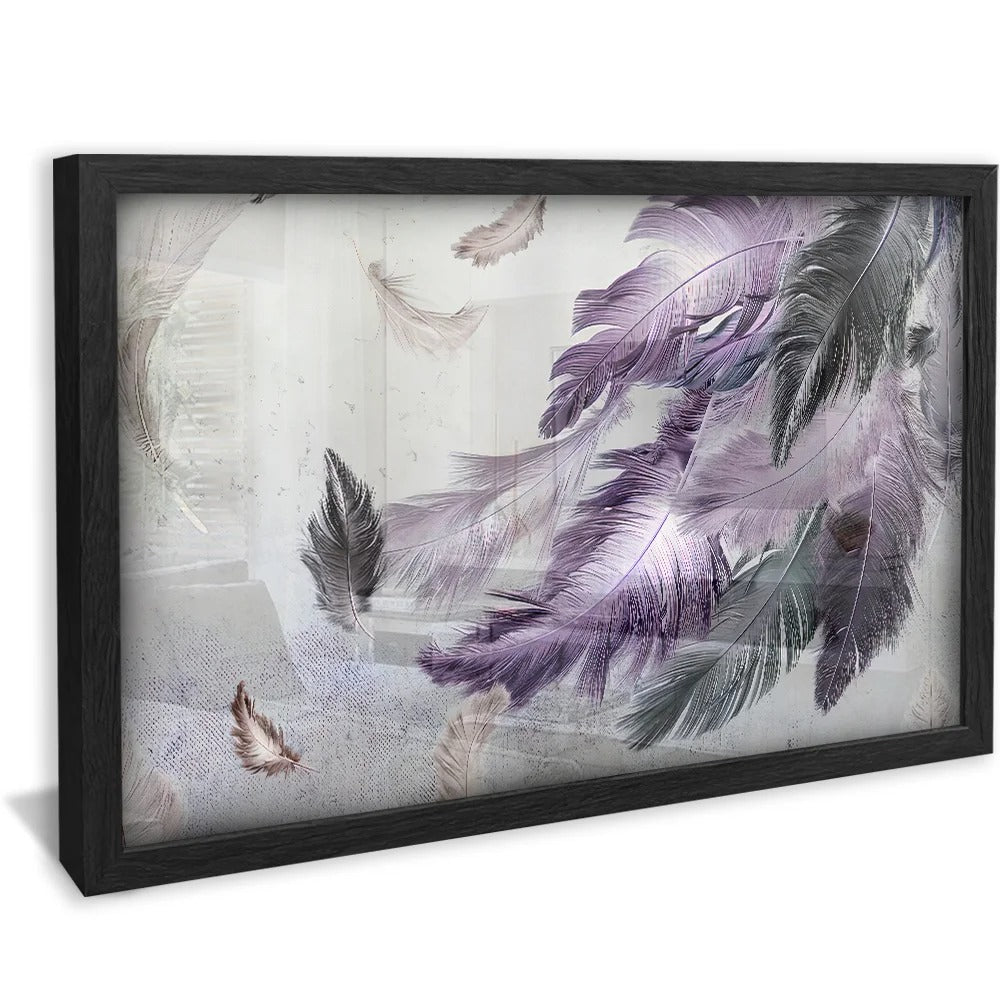 Purple Leaves Canvas