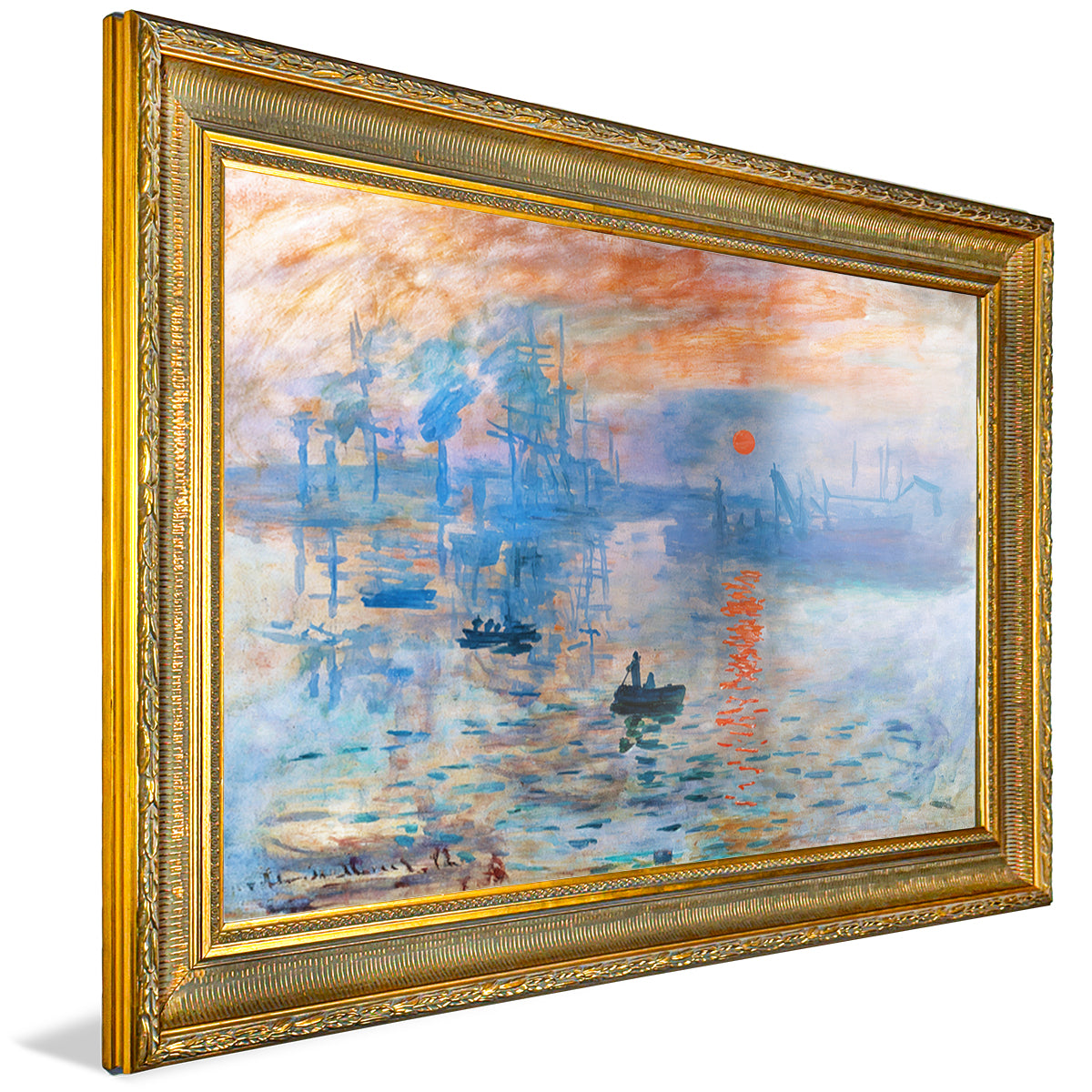 Claude Monet Monet Sunrise Canvas