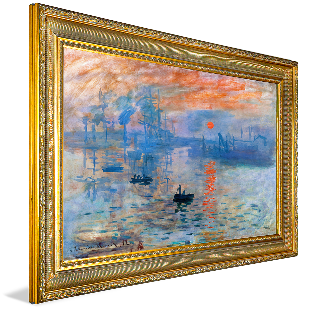 Claude Monet Monet Sunrise Canvas