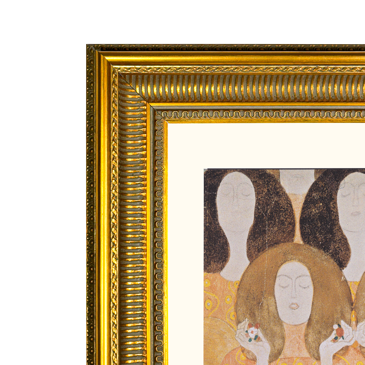 Gustav Klimt Beethoven Frieze Canvas