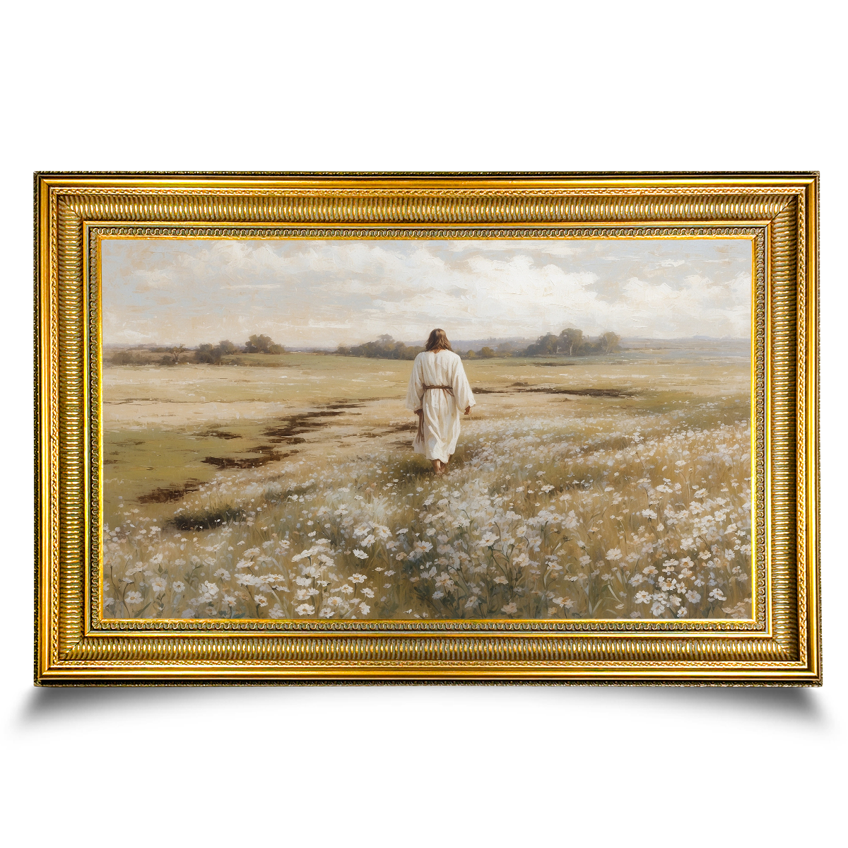 Steps of the Savior Canvas