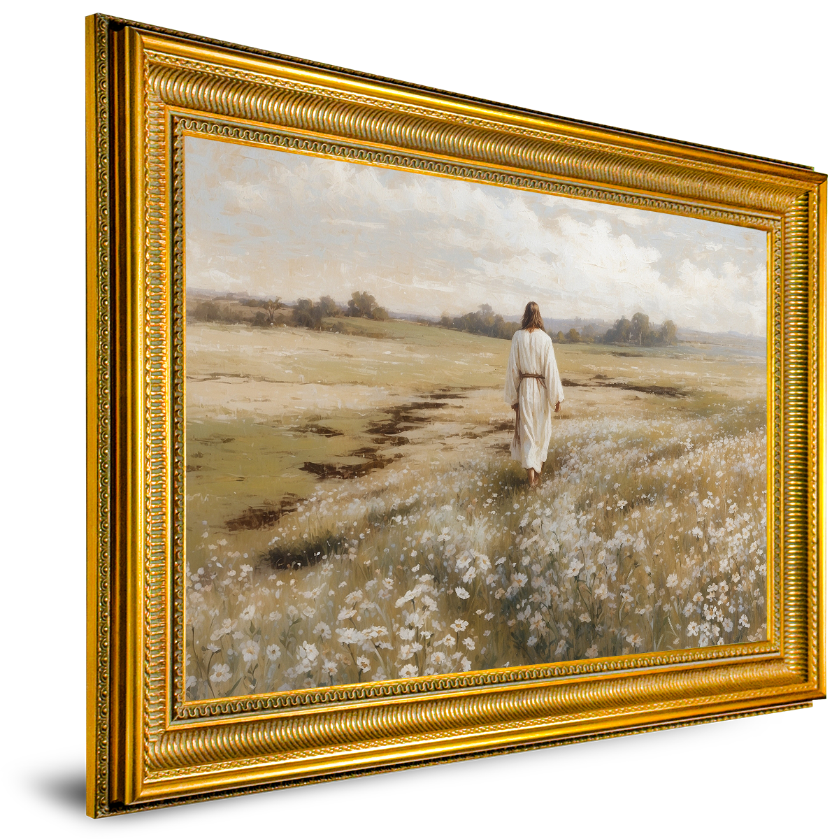 Steps of the Savior Canvas