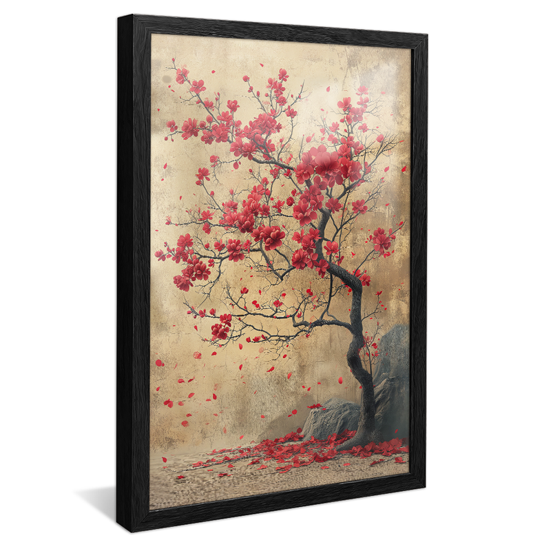 Red Leaf Trees V1176 Canvas