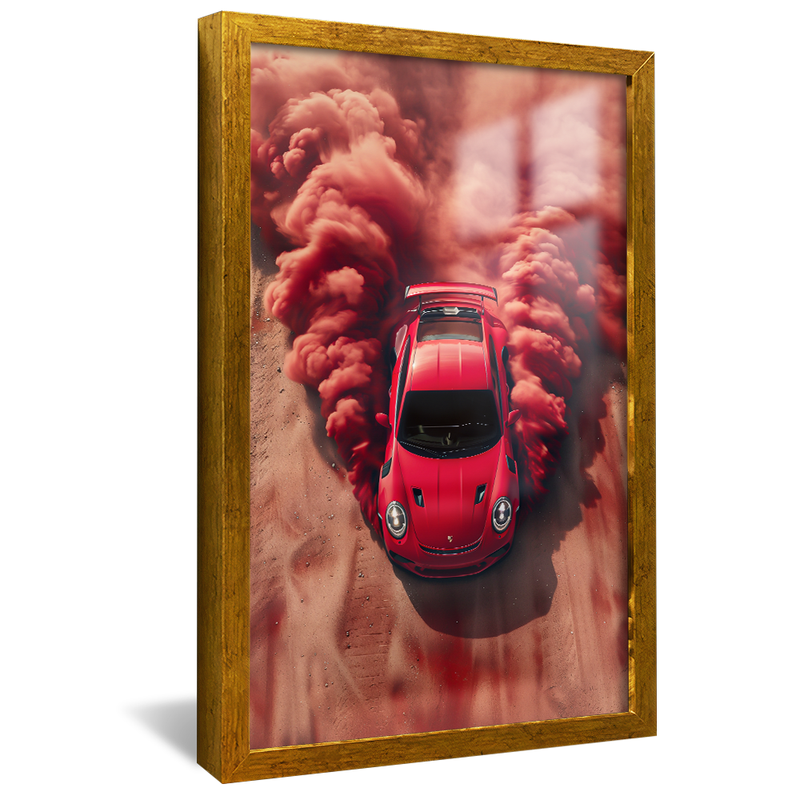 Red Porsche V1429 Canvas