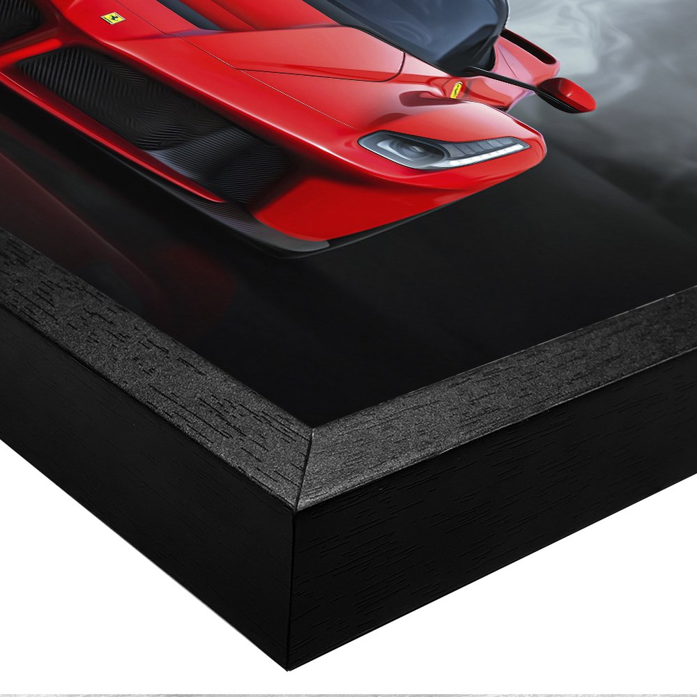 Red Super Sports Car Canvas