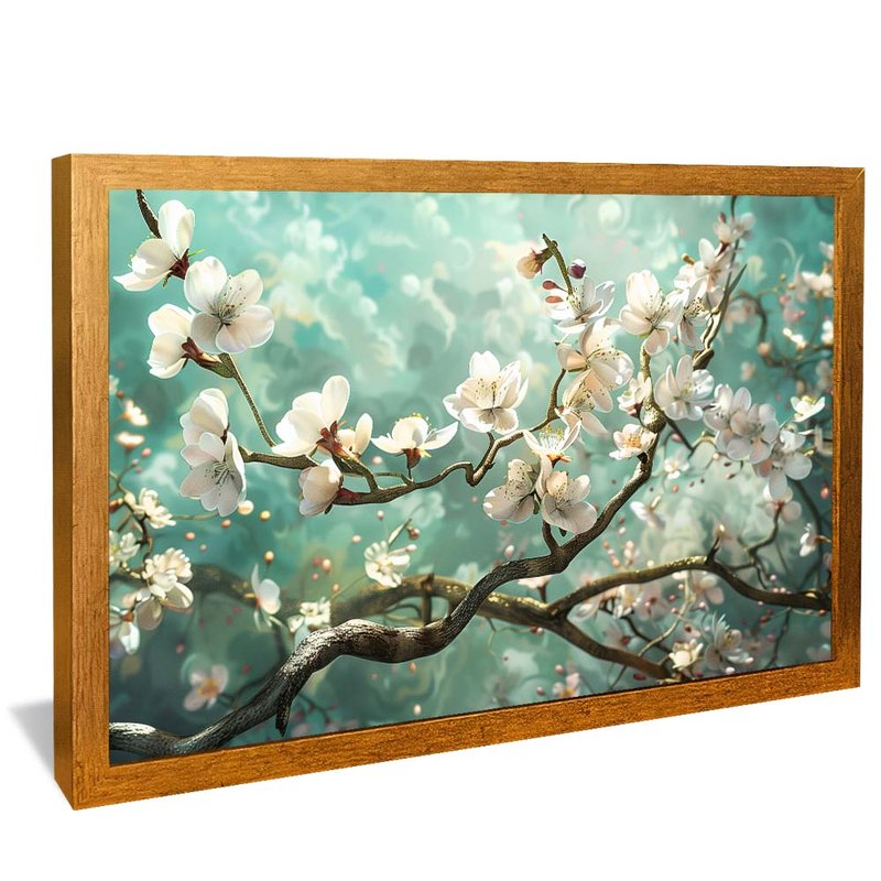 Reimaginated Almond Tree V1659 Canvas