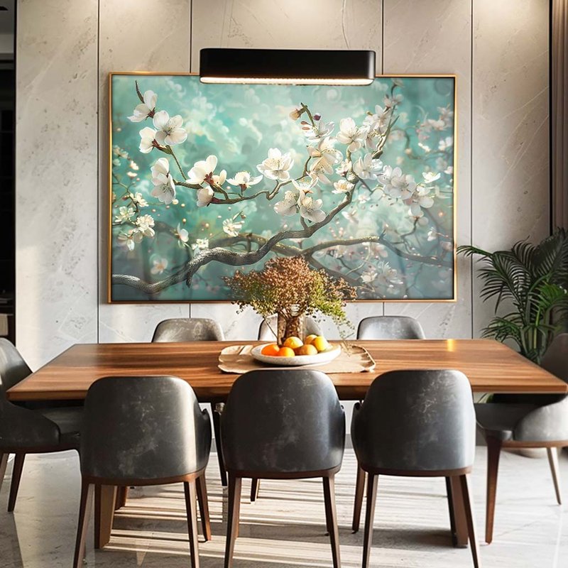 Reimaginated Almond Tree V1659 Canvas