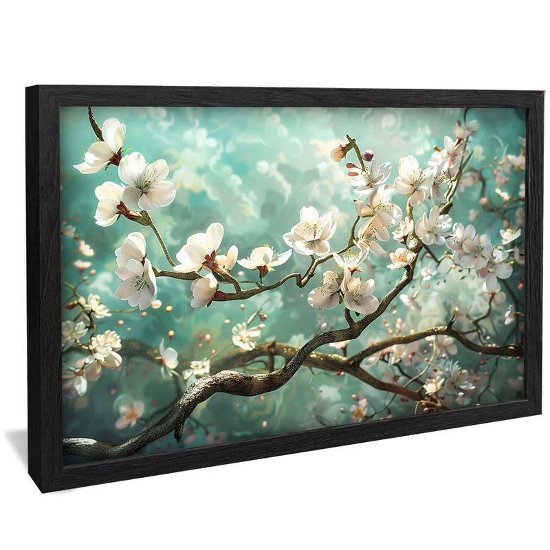 Reimaginated Almond Tree V1659 Canvas