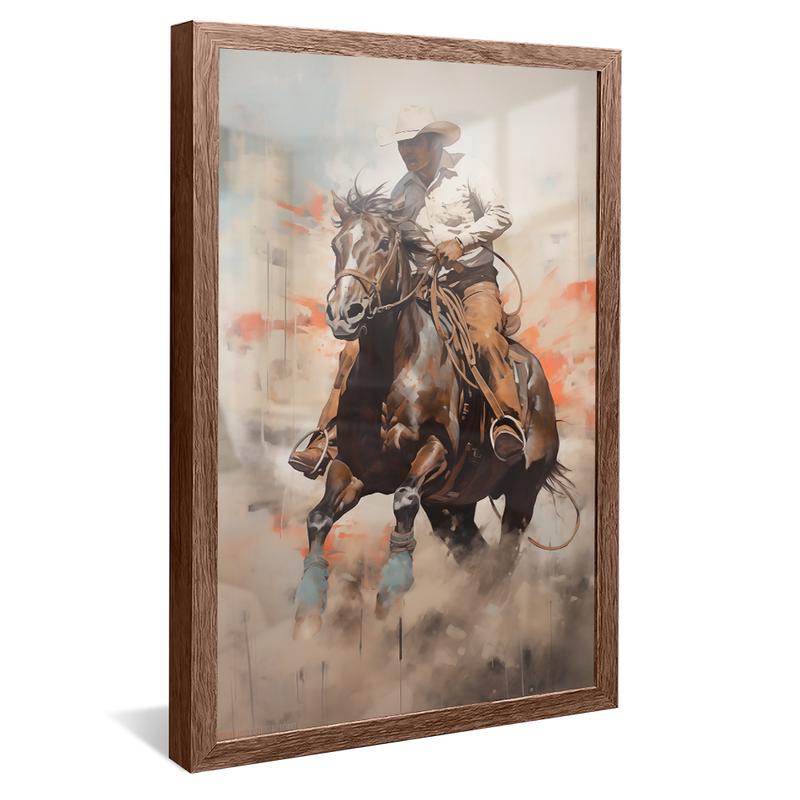 1 Piece Rodeo Cowboy V901 Canvas