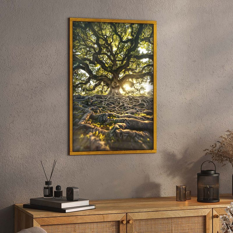 Roots and Forest V1814 Canvas