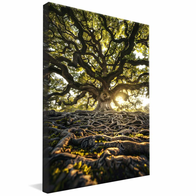 Roots and Forest V1814 Canvas