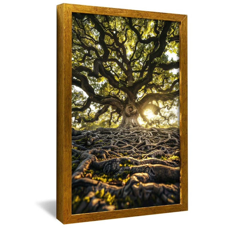 Roots and Forest V1814 Canvas