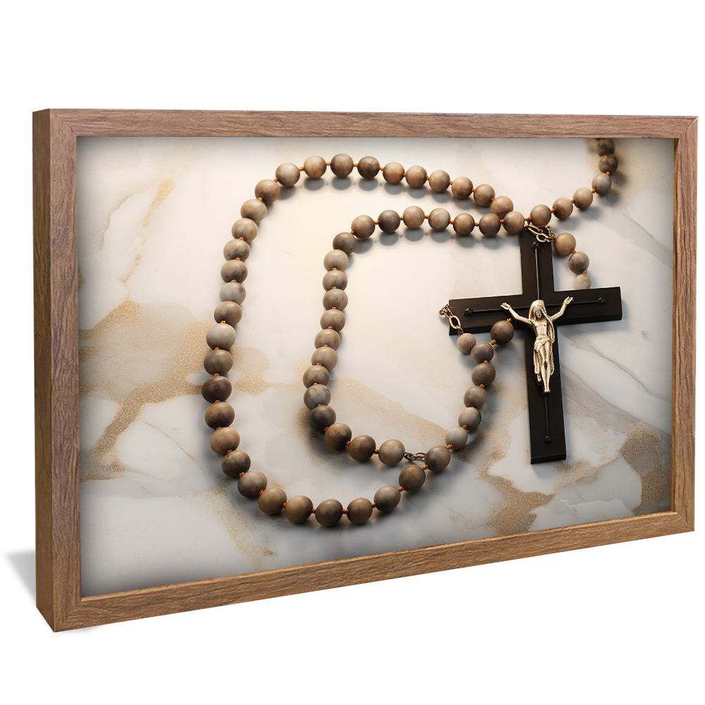 Rosary of Faith Canvas