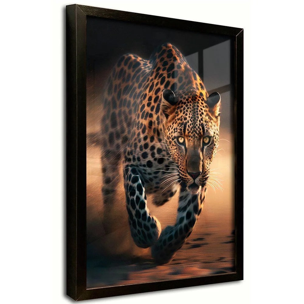 Runner Cat Canvas
